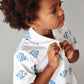 S/S Polo, Fish, 3104