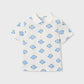 S/S Polo, Fish, 3104