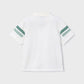 S/S Green Stripe Polo, 3107