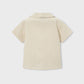 S/S Embroidered Linen Shirt, 3114