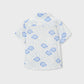 S/S Fish Print Shirt, 3115