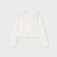 Knit Cardigan, Natural, 3383