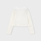 Knit Cardigan, Natural, 3383