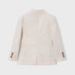Linen Suit Jacket, Oat, 3437