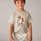Printed Swim Trunks, 3612