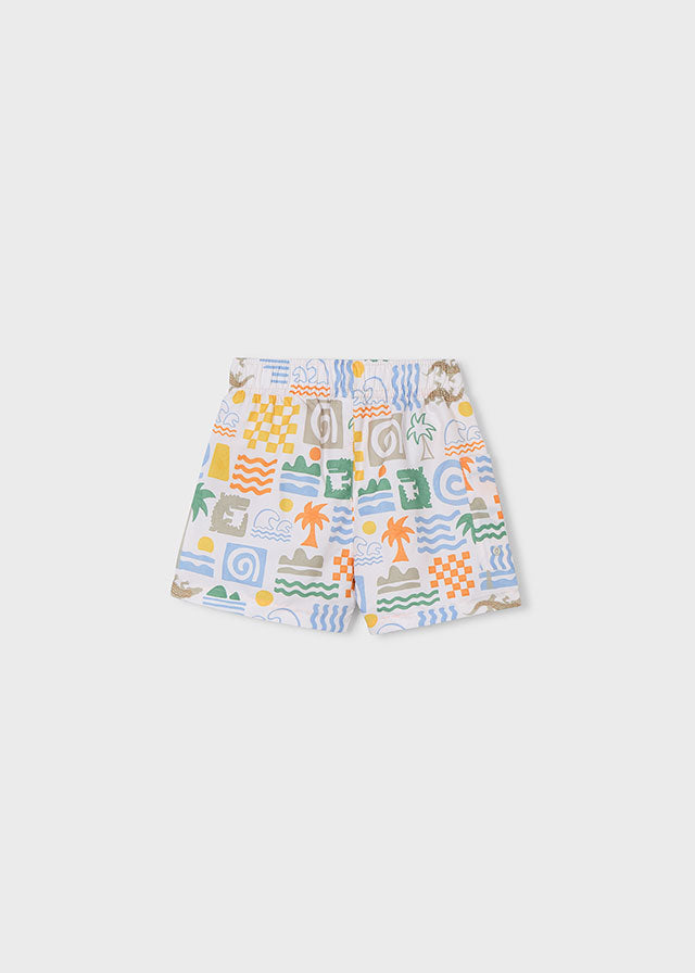 Printed Swim Trunks, 3612