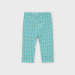 Printed Capri Leggings, Ocean, 3722