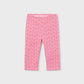 Printed Capri Leggings, Flower, 3722