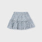 Blue and White Dobby Skirt, 3026