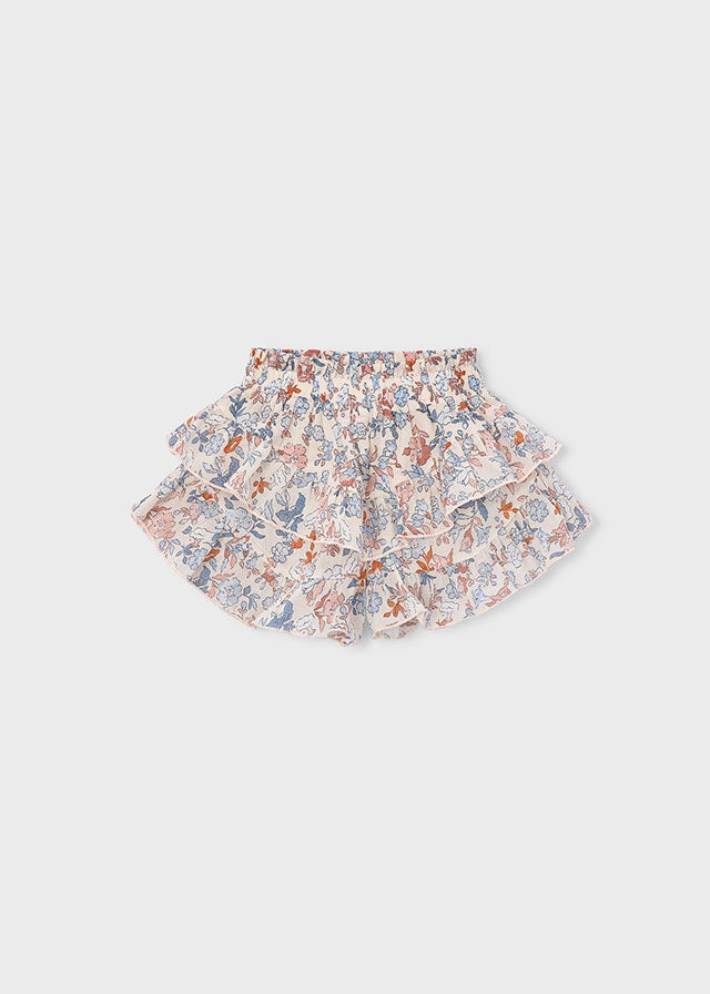 Floral Tiered Skort, 3909