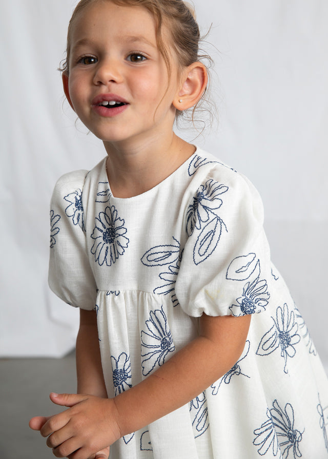 Dress w/Flowers, 3921