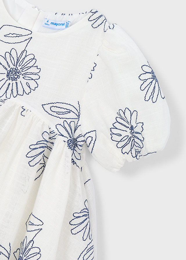 Dress w/Flowers, 3921