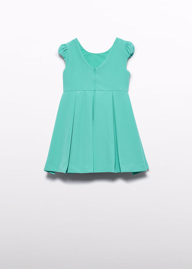 Crepe Flower Dress