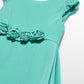Crepe Flower Dress