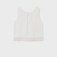 Sleeveless Top, Natural, 6157