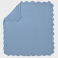 Knit Baby Blanket, Sky, 9020