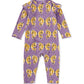 Ruffle Shoulder Baby Romper, Butterflies