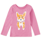 L/S Double-Sided Graphic Tee, Corgi Love
