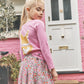 Pleated Jersey Skirt, Somerset Meadow