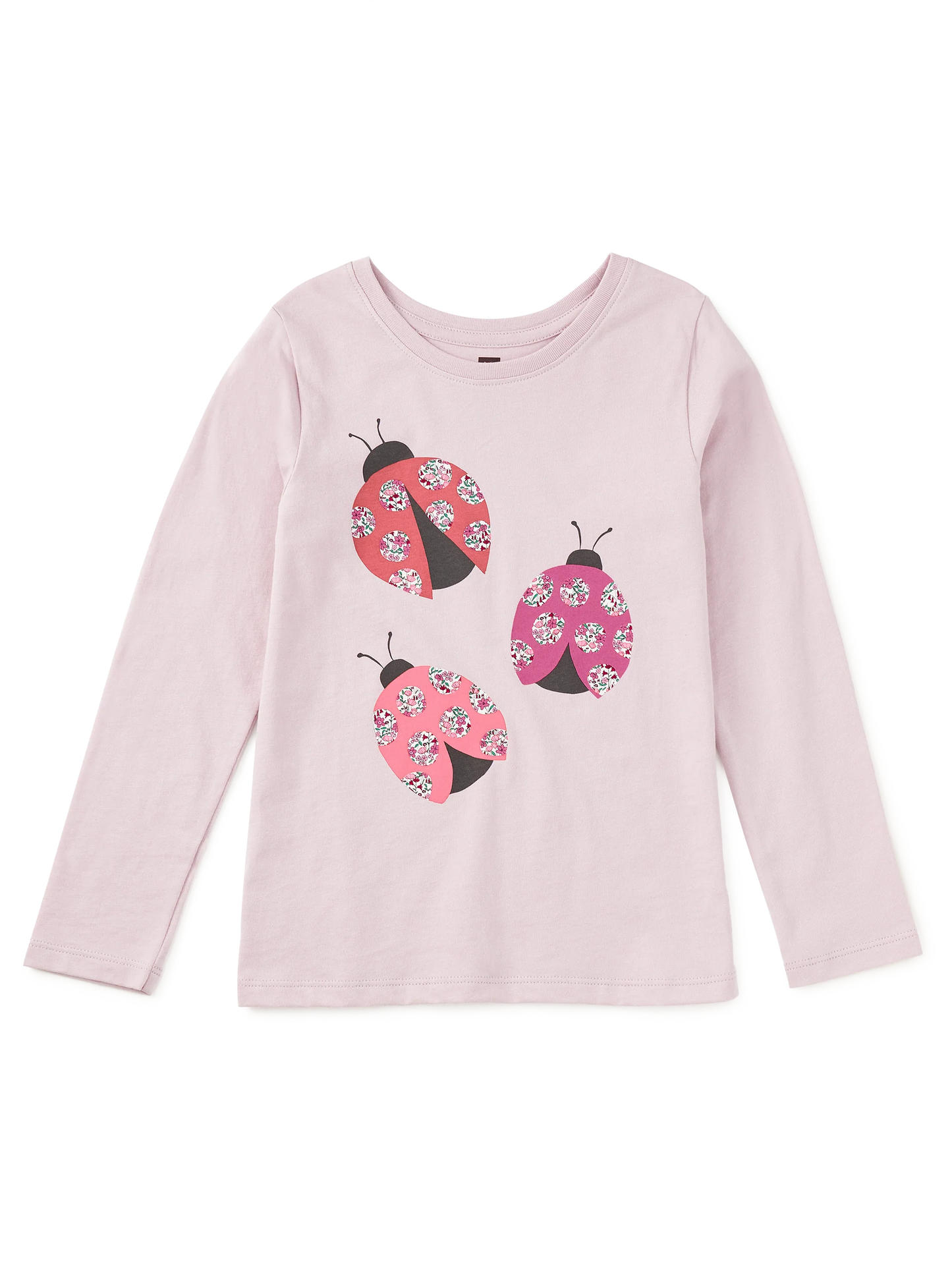 L/S Graphic Tee, Garden Ladybugs