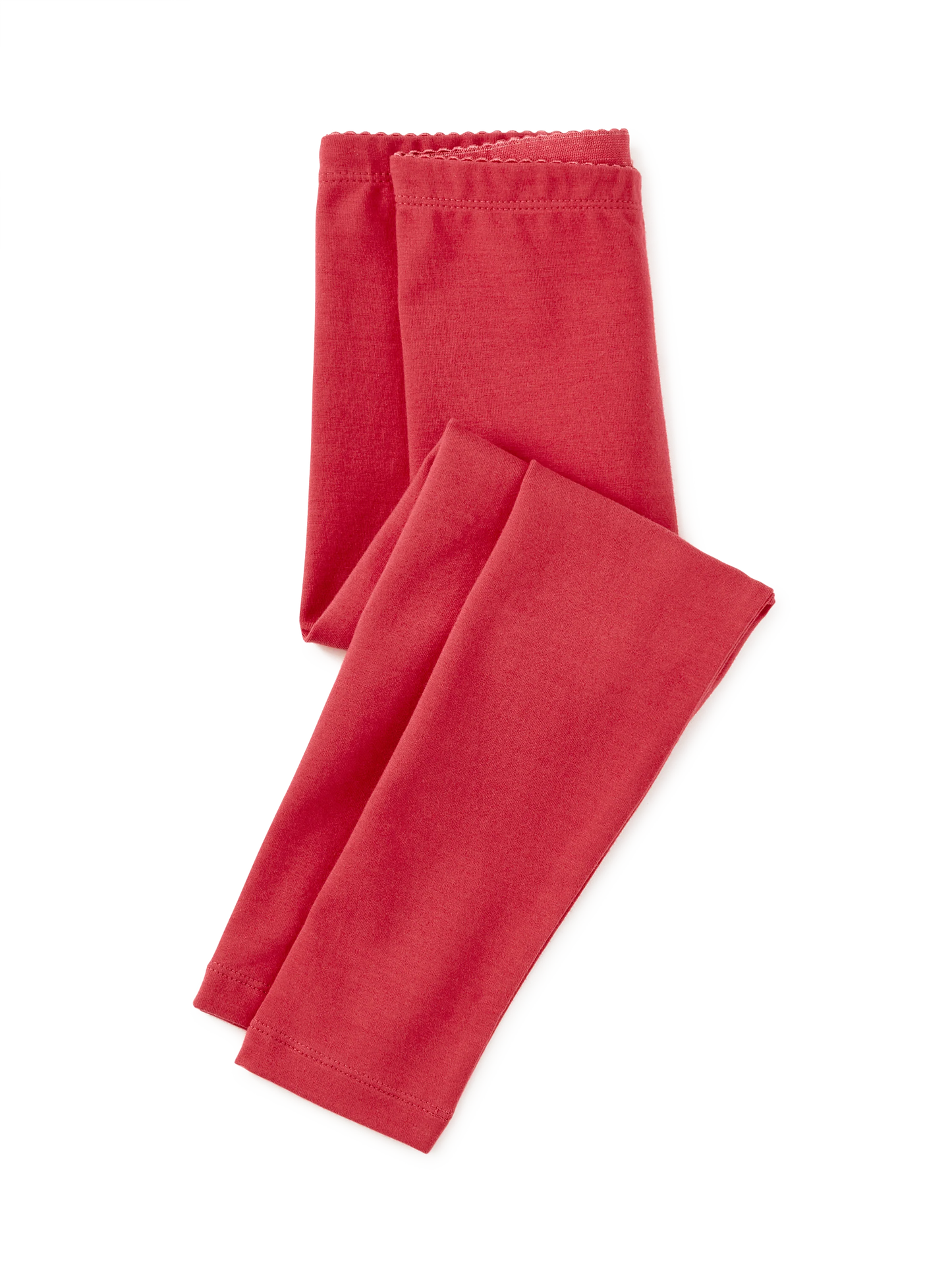 Solid Leggings, Rhubarb