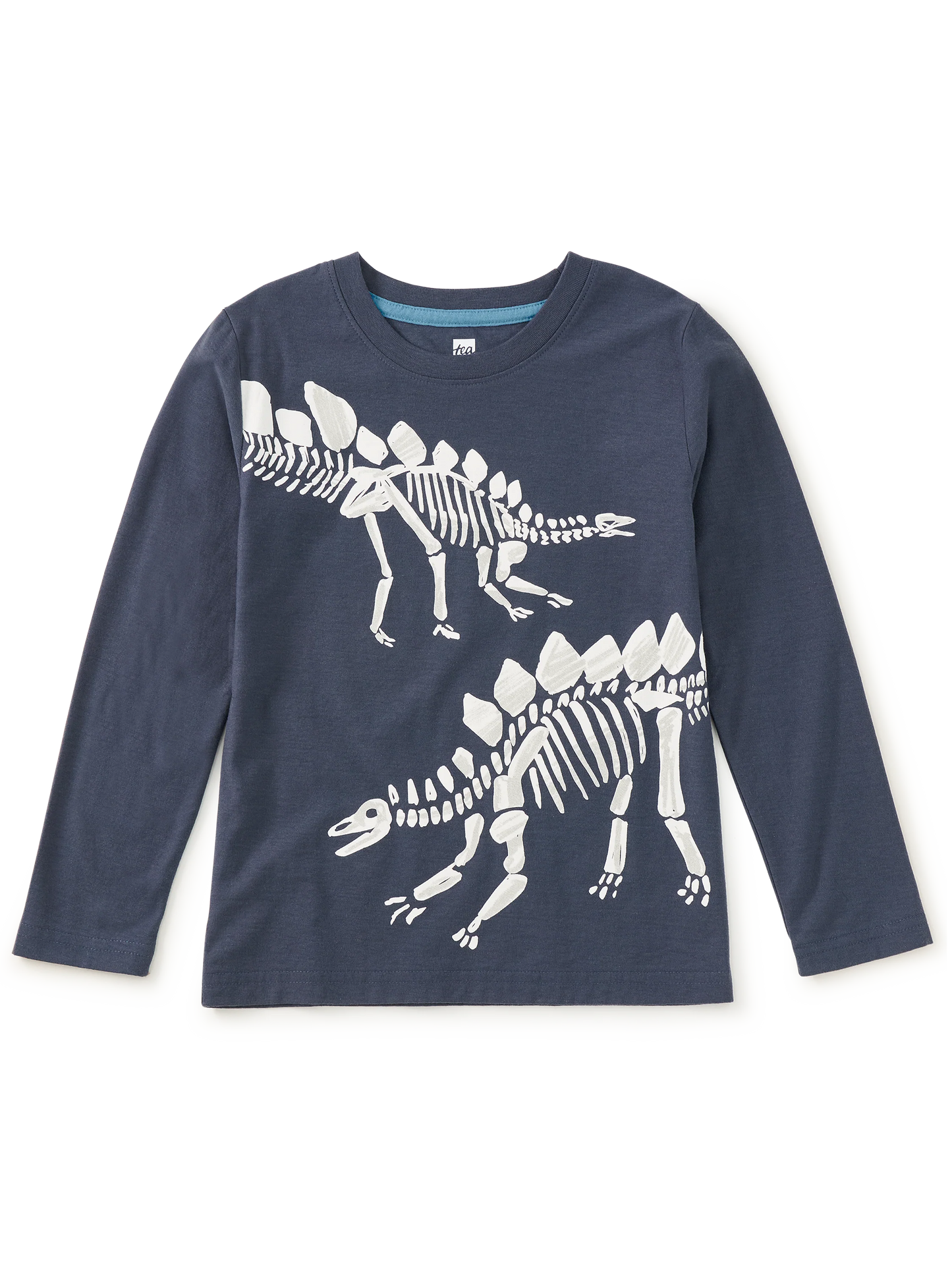 L/S Graphic Tee, Fossil Stegosaurus