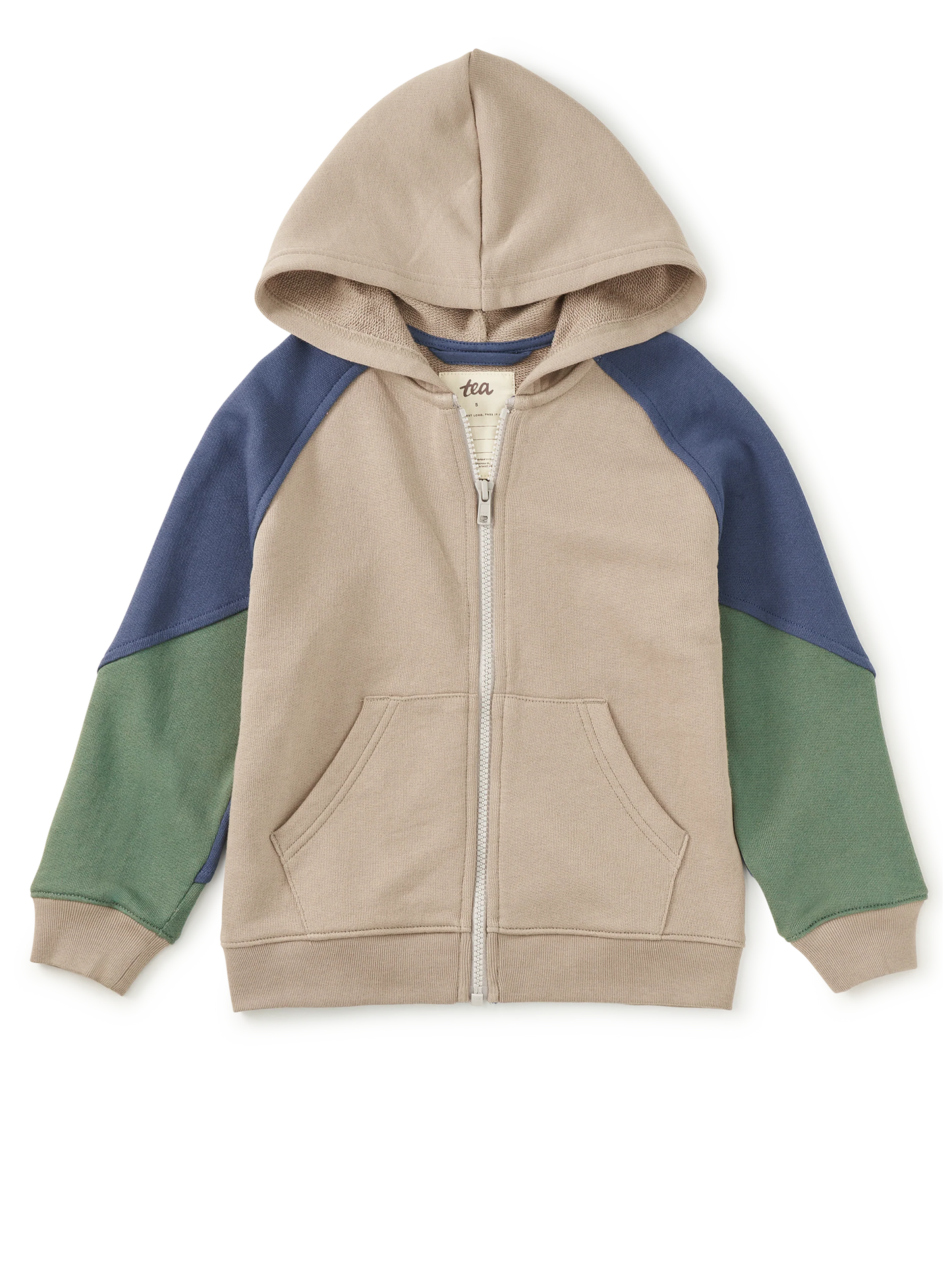 Colorblock Hoodie, Mist