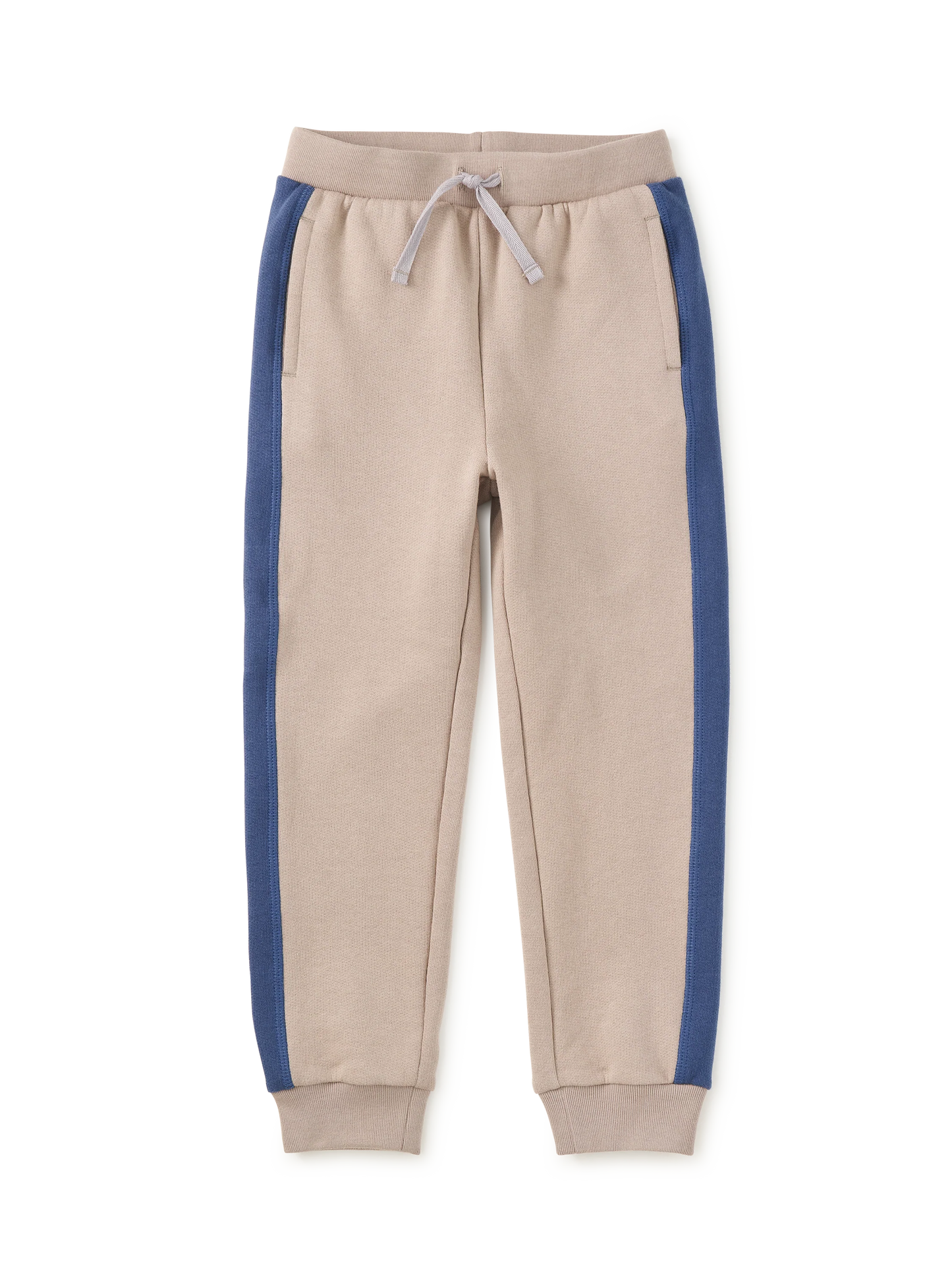 Color Block Stripe-Out Joggers, Mist