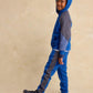 Color Block Stripe-Out Joggers, Royal