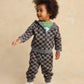 Easy Fit Hoodie, Checkerboard