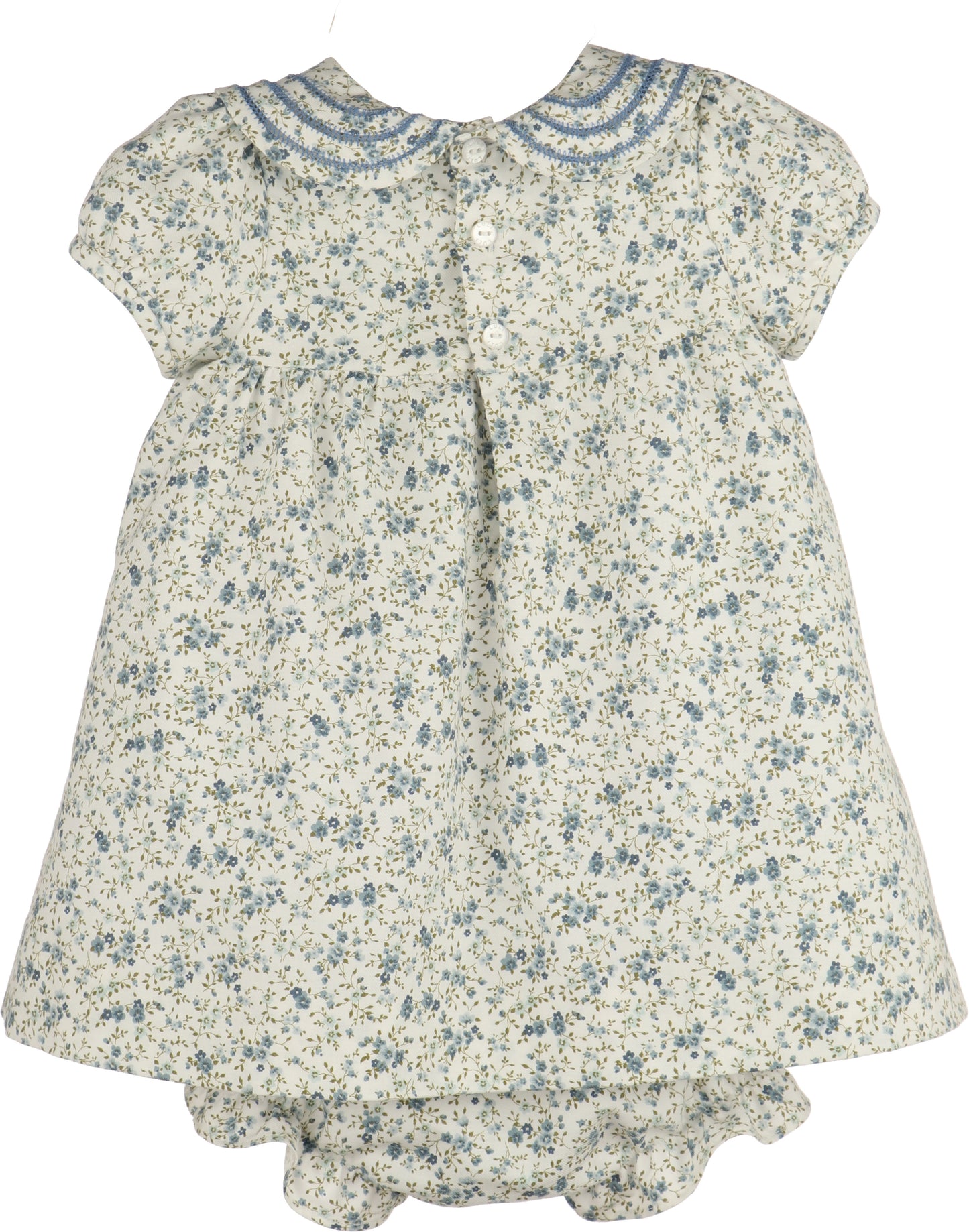Fallen Leaves Wreath L/S Set, Blue