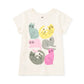 S/S Graphic Tee, Colorful Cats