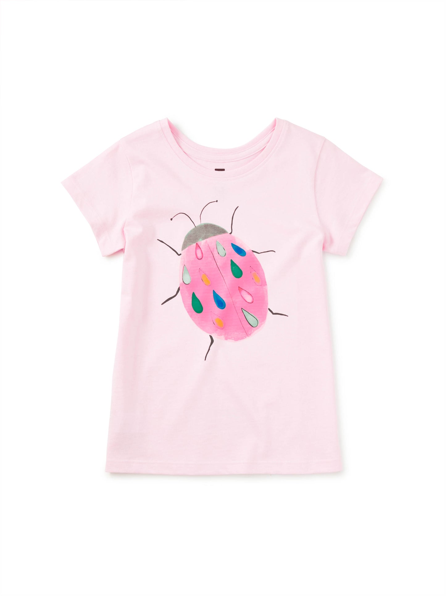 S/S Graphic Tee, Rainy Ladybug