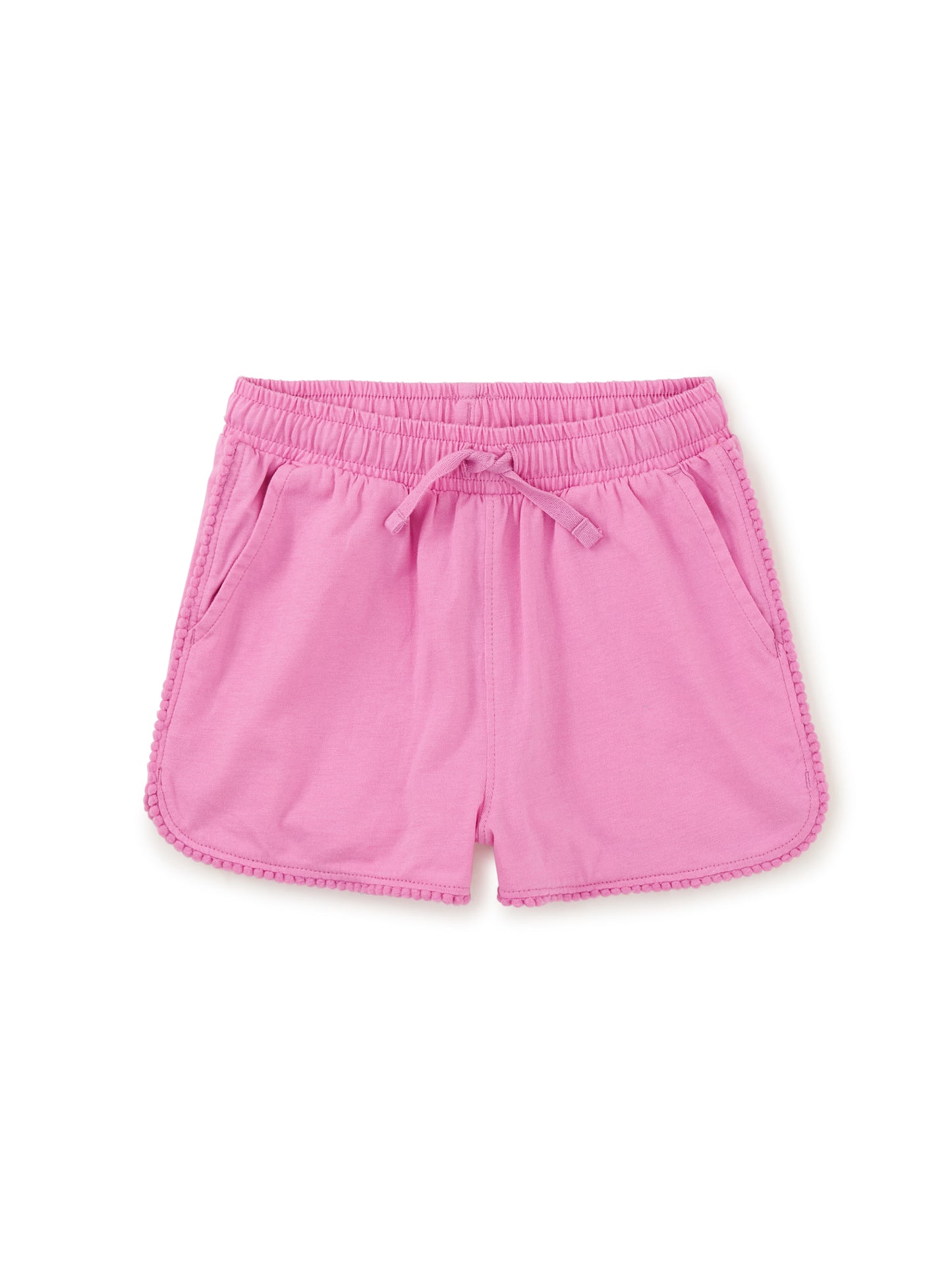 Pom-Pom Gym Shorts, Perennial Pink