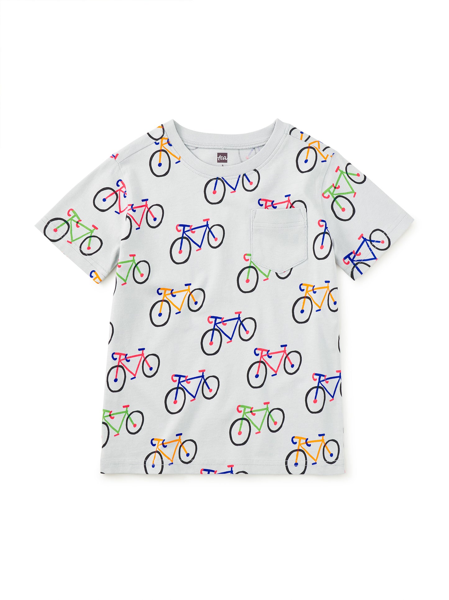S/S Printed Pocket Tee, La Vuelta Bikes