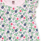 Flutter Baby Romper, Azulejos Florales