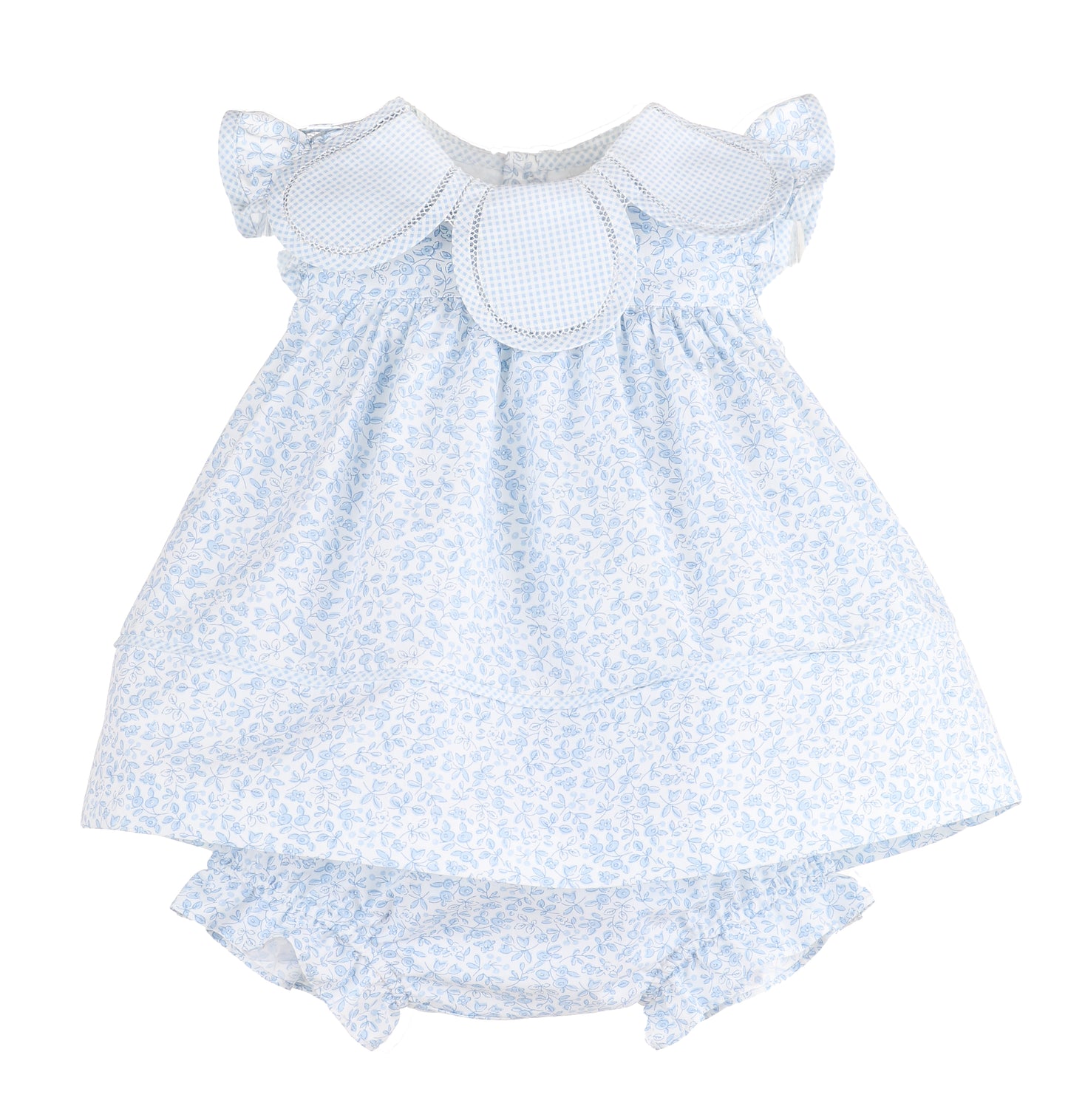 BB Blooms Petal Float Dress, Blue