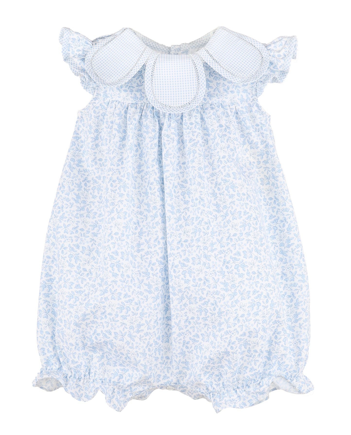 BB Blooms Petal Playsuit, Blue