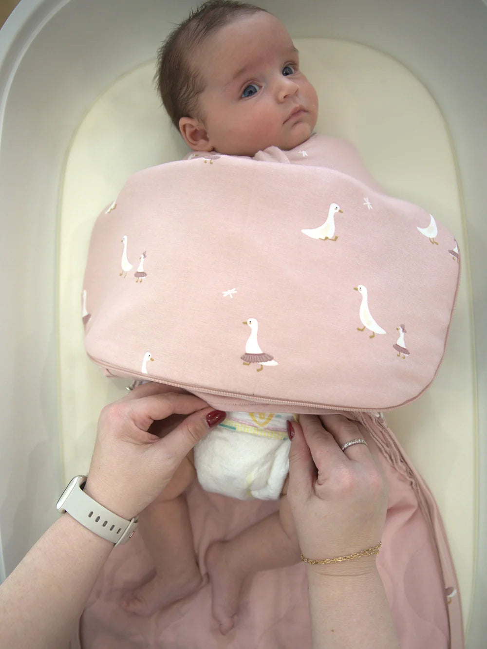 Swaddle Sleep Sack, Tutu Goose, 1.0 Tog