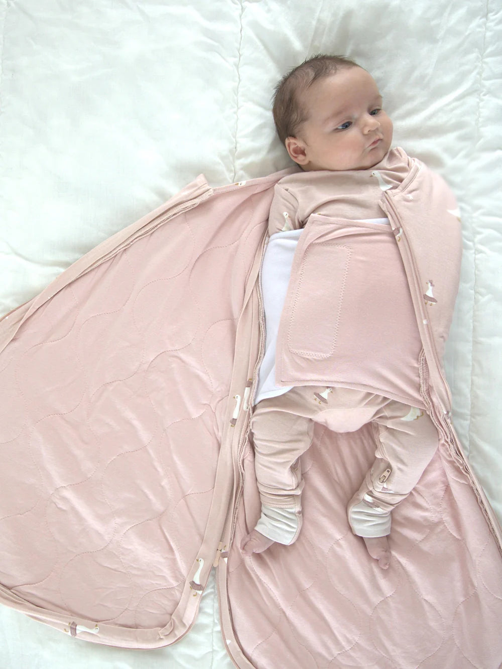 Swaddle Sleep Sack, Tutu Goose, 1.0 Tog
