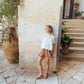 Paperbag Shorts in Ginger Snap