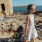 Claudette Dress, Tile Print