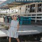 Claudette Dress, Tile Print