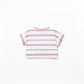 Striped Jersey T-Shirt, Pink