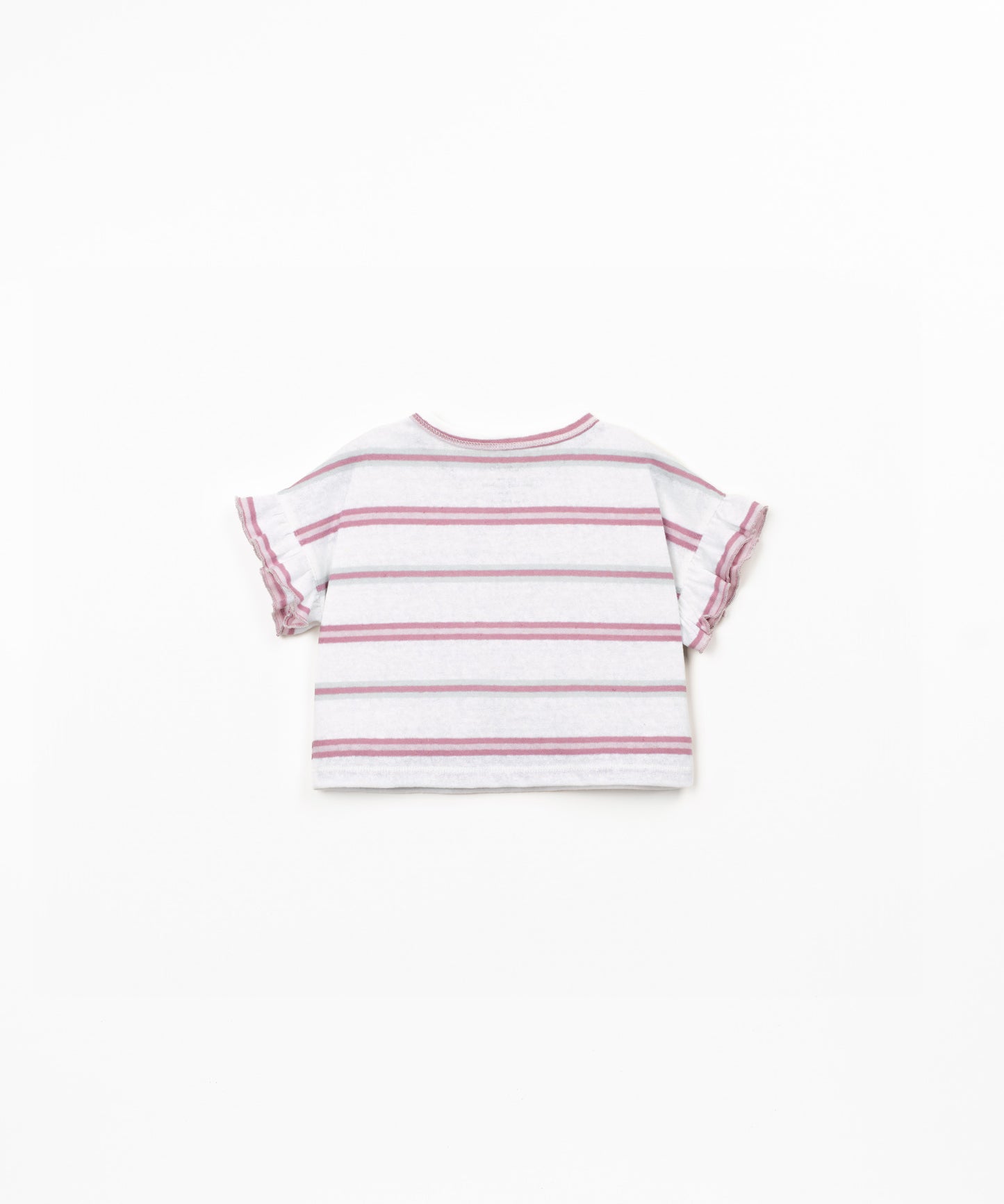 Striped Jersey T-Shirt, Pink
