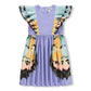 Caty Dress, Lilac Butterfly