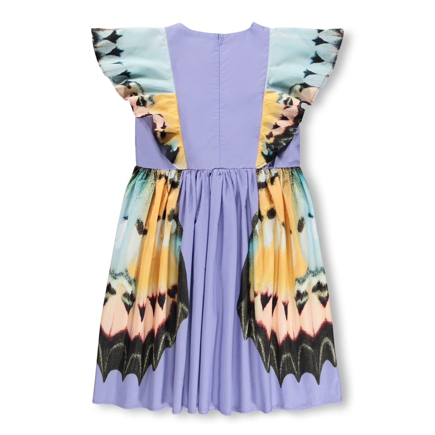 Caty Dress, Lilac Butterfly