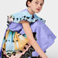 Caty Dress, Lilac Butterfly