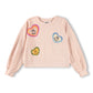 Miki Sweatshirt, Petal Blush