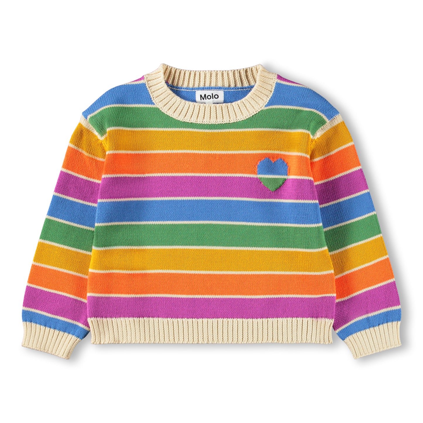 Gitty Sweater, Heart Rainbow
